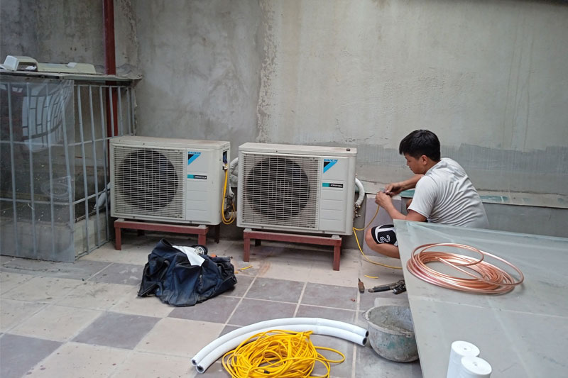 Dịch vụ sửa điều hòa gồm những hạng mục nào?