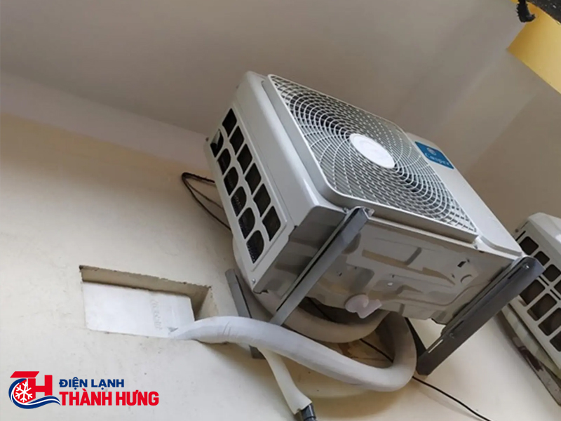 Điều hòa không thoát nước và cách thông đường ống