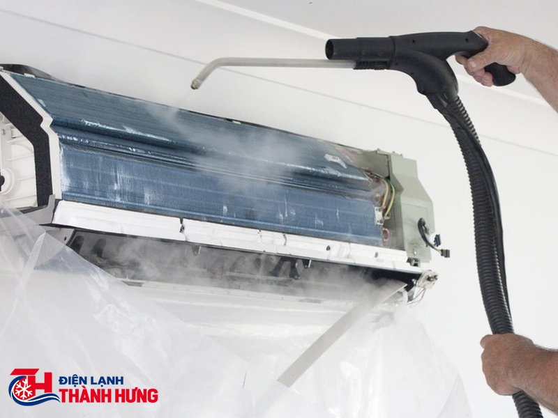 Bộ dụng cụ cần thiết để vệ sinh điều hòa