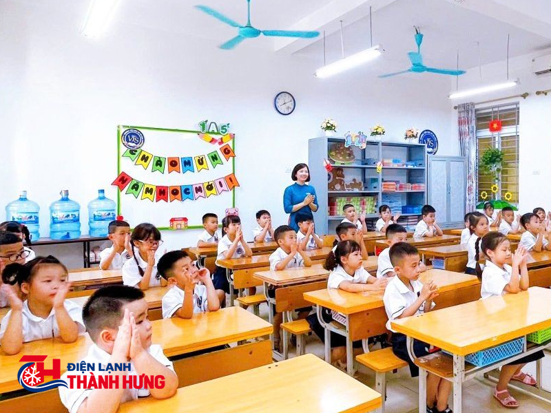 Lịch bảo dưỡng điều hòa trường học trước năm học mới
