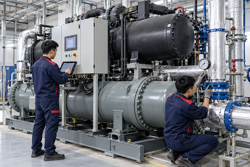 Sửa chữa máy làm lạnh nước chiller
